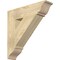 Ekena Millwork Traditional Traditional Rough Sawn Bracket, Douglas Fir, 6"W x 26"D x 26"H BKT06X26X26TRA01RDF - alternate 1